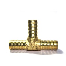 Brass Hose Tee Equal